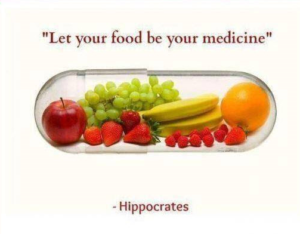 let your food by your medicine capsule